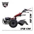 Motocultivador Donker´s 10D Diesel Yarmax A.E. c/Fresa c/Travão disco  - Motocultivador Donker´s 10D Diesel Yarmax A.E. c/Fresa c/Travão disco 